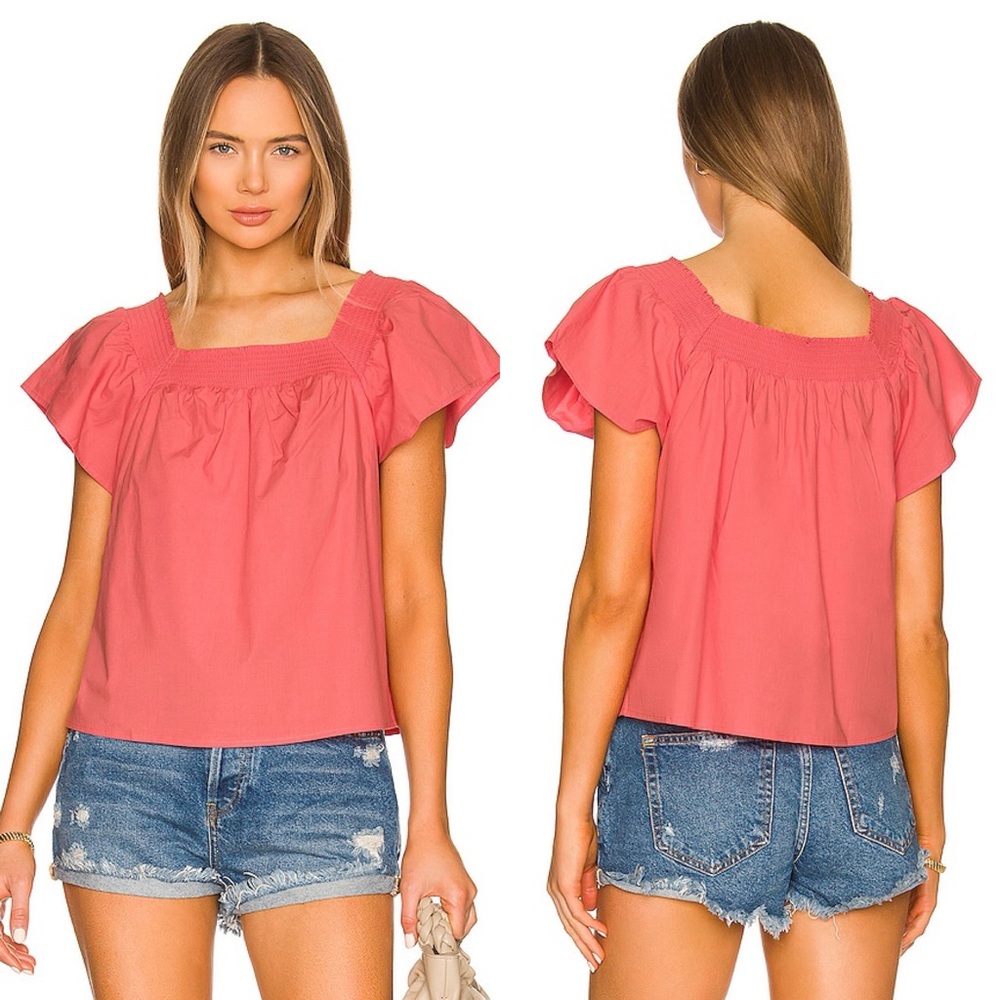 NWOT Rails Sonora Spiced Coral Top Size XS